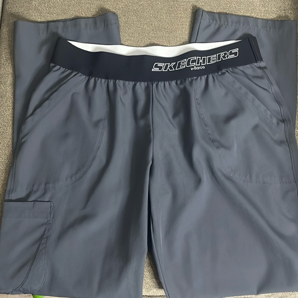 Skechers scrub pants- 2 pair! Modern performance material, both for $40!!